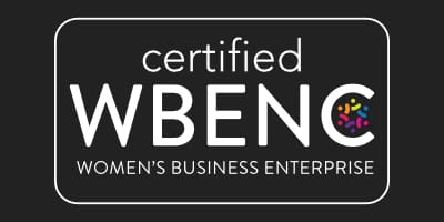 Certified WBENC Women's Business Enterprise logo.