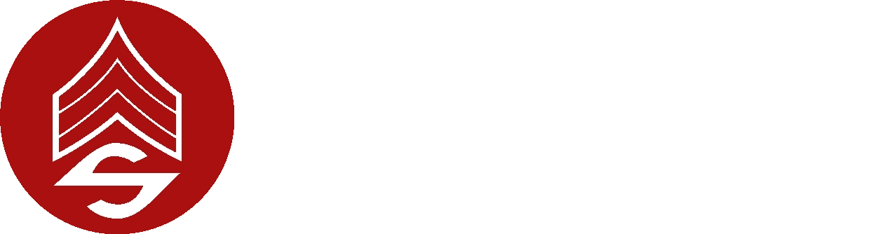 Sargent’s Court Reporting logo with a red emblem and bold white text.
